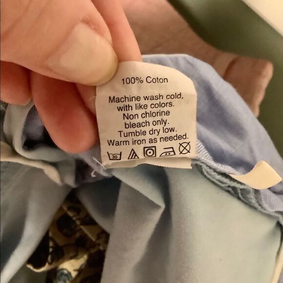 J Crew factory light blue cotton deck short 33 EUC - Picture 7 of 8